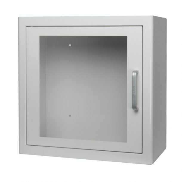 Heartsine 350P Semi Automatic Defibrillator & Indoor Arky Unlocked Alarmed Cabinet Bundle