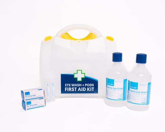 Blue Dot Eye Wash & Pod Kit