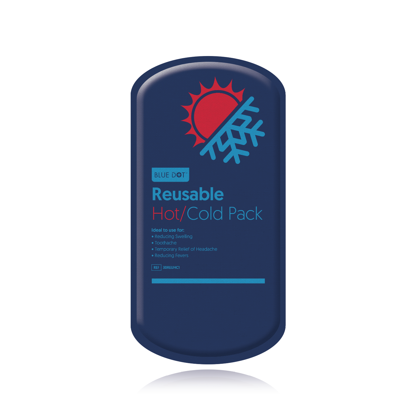 Blue Dot Hot/Cold Pack Reuseable