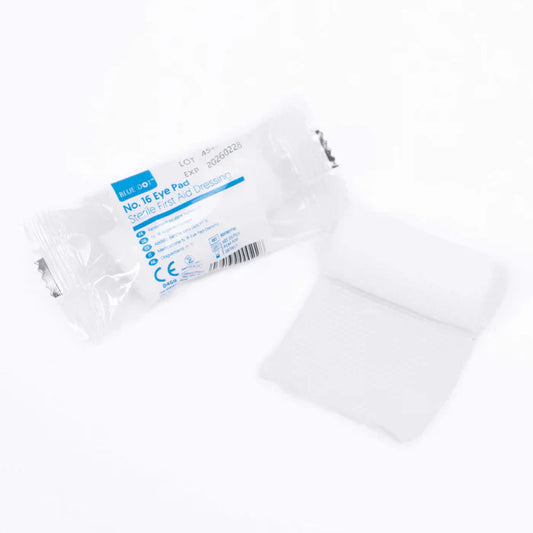 Blue Dot No16 Flow Wrapped Eye Pad & Bandage