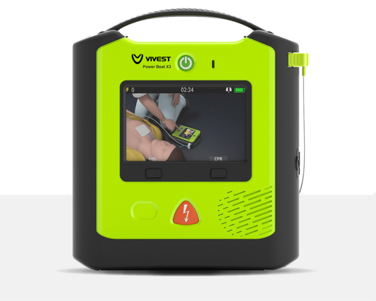 ViVest Power Beat X3 Semi-Automatic Defibrillator