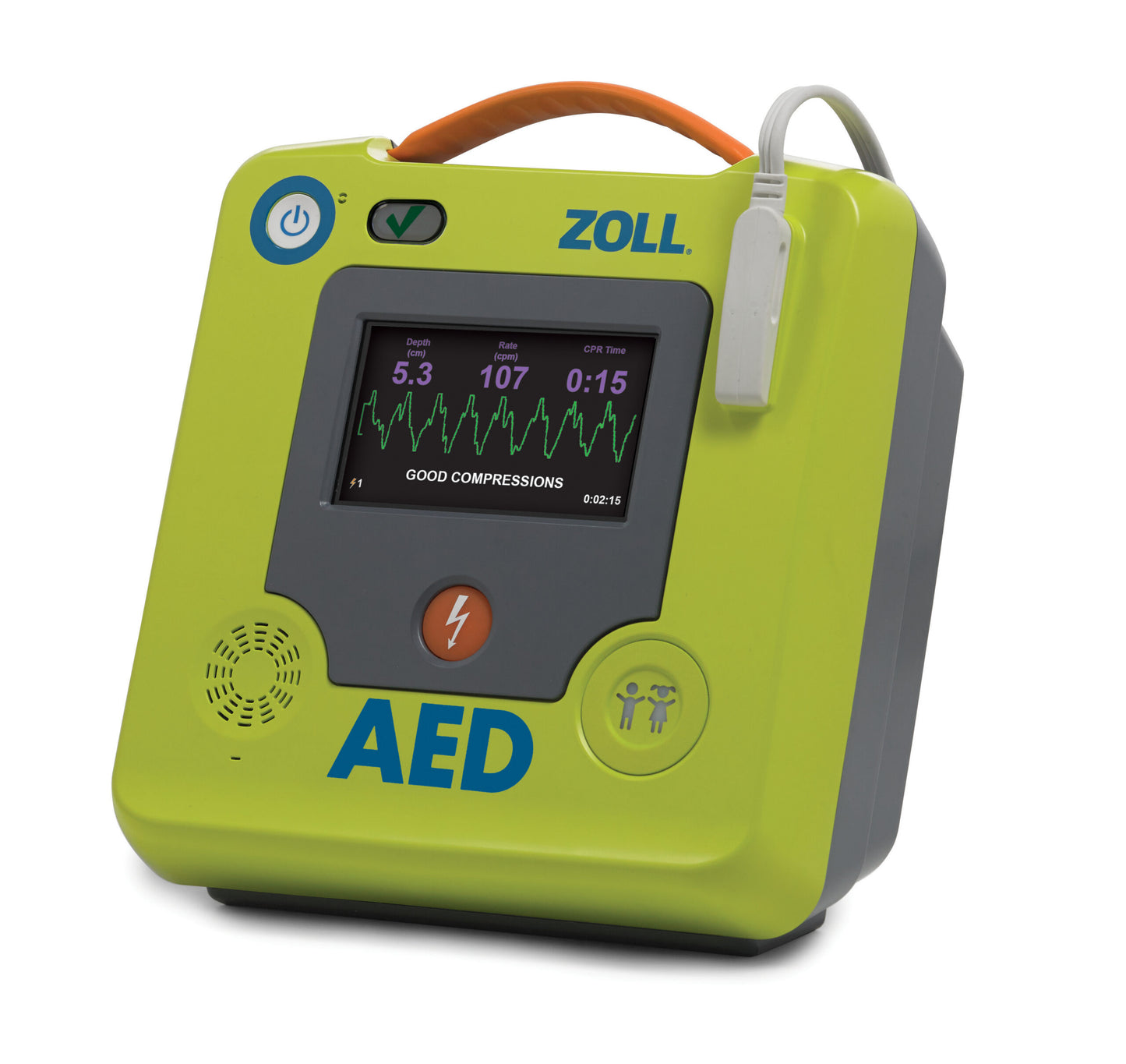 ZOLL AED 3® BLS Semi-automatic AED Designed for First Responders