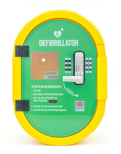 DefibSafe 2 Locked AED External Heated Defibrillator Cabinet