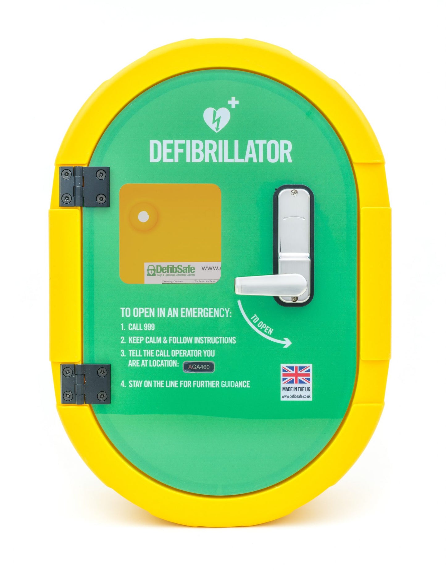 DefibSafe 2 UnLocked Heated Defibrillator Cabinet