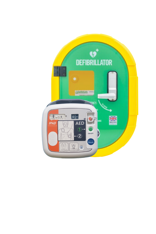 Ipad SP1 AED & Defibsafe 2 Fully Automatic Defibrillator Un-Locked Bundle